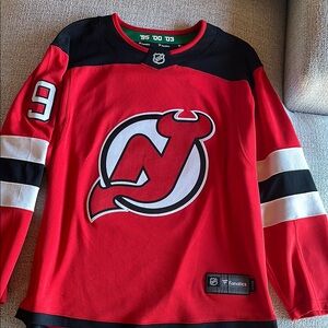 Fanatics Red and Black Devils Jersey